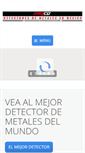 Mobile Screenshot of detectordemetalesmexico.com